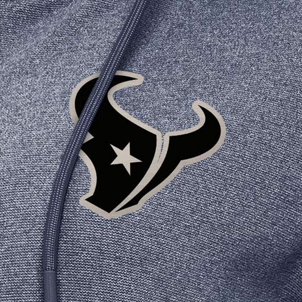 Houston Texans Antigua Women's Seeker Full-Zip Hoodie Jacket - Heather Navy outlet