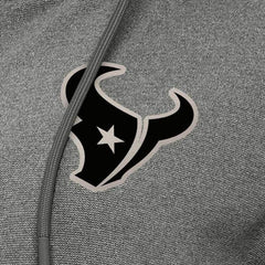 Houston Texans Antigua Women's Seeker Full-Zip Hoodie Jacket - Heather Black outlet