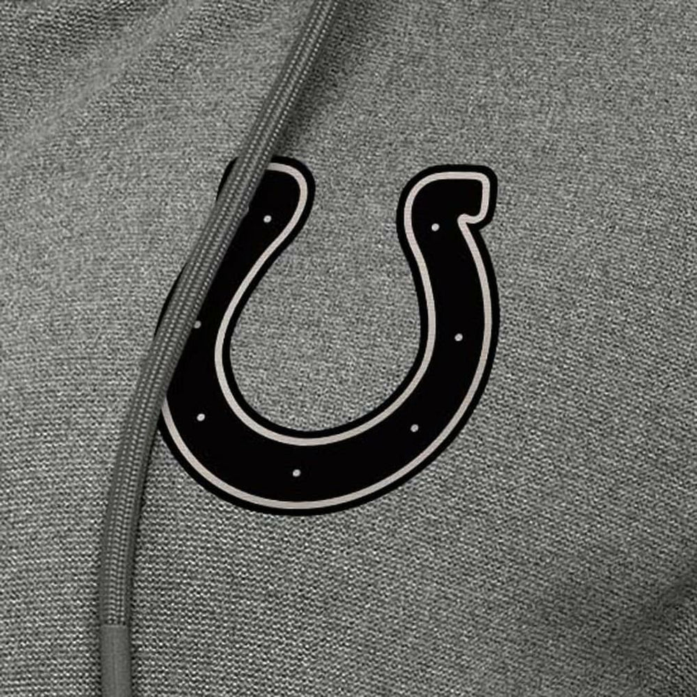 Indianapolis Colts Antigua Women's Seeker Full-Zip Hoodie Jacket - Heather Black sale