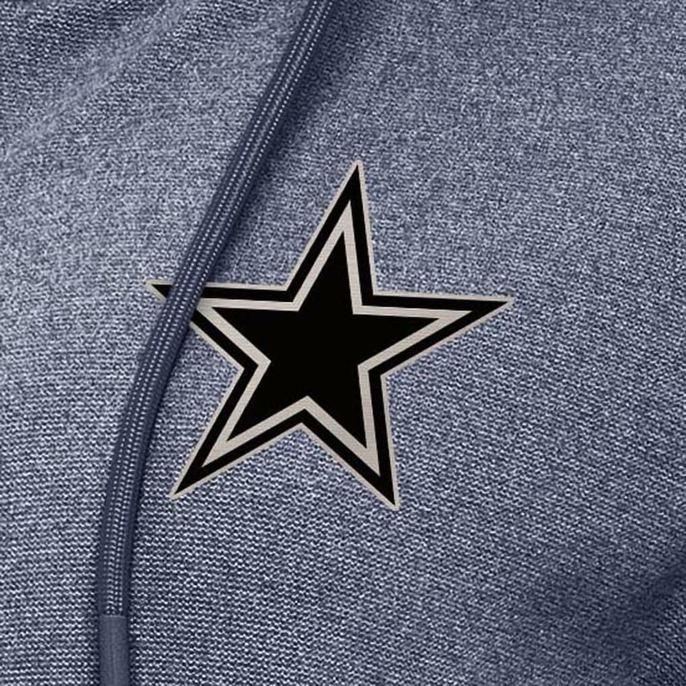Dallas Cowboys Antigua Women's Seeker Full-Zip Hoodie Jacket - Heather Navy outlet
