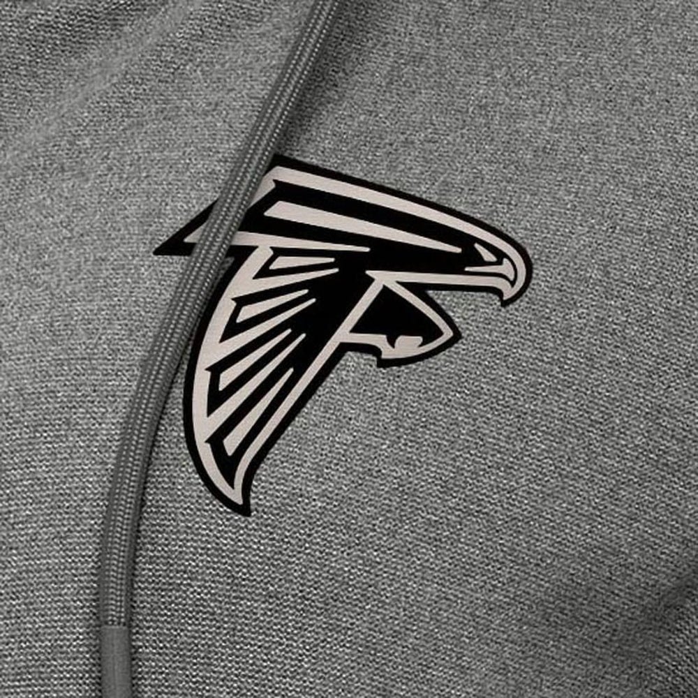 Atlanta Falcons Antigua Women's Seeker Full-Zip Hoodie Jacket - Heather Black for sale