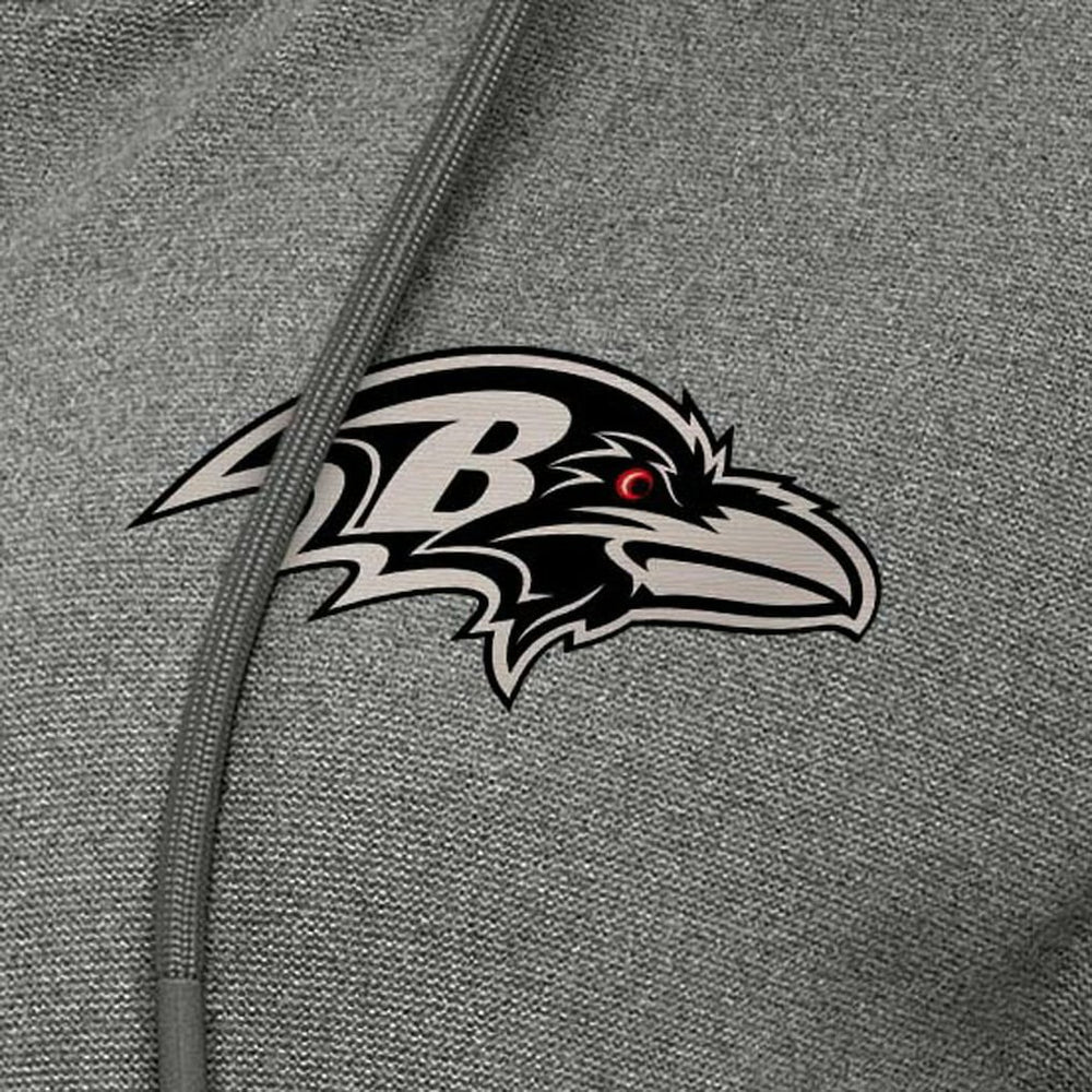 Baltimore Ravens Antigua Women's Seeker Full-Zip Hoodie Jacket - Heather Black online