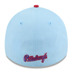 Pittsburgh Pirates 2025 Fourth of July 39THIRTY Flex Hat Light Blue/Red