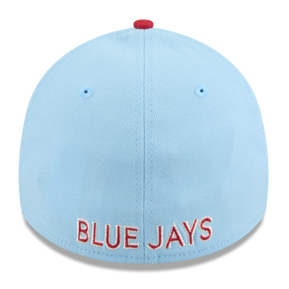 Toronto Blue Jays 2025 Canada Day 39THIRTY Flex Hat Light Blue/Red