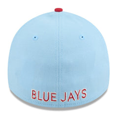 Toronto Blue Jays 2025 Canada Day 39THIRTY Flex Hat Light Blue/Red