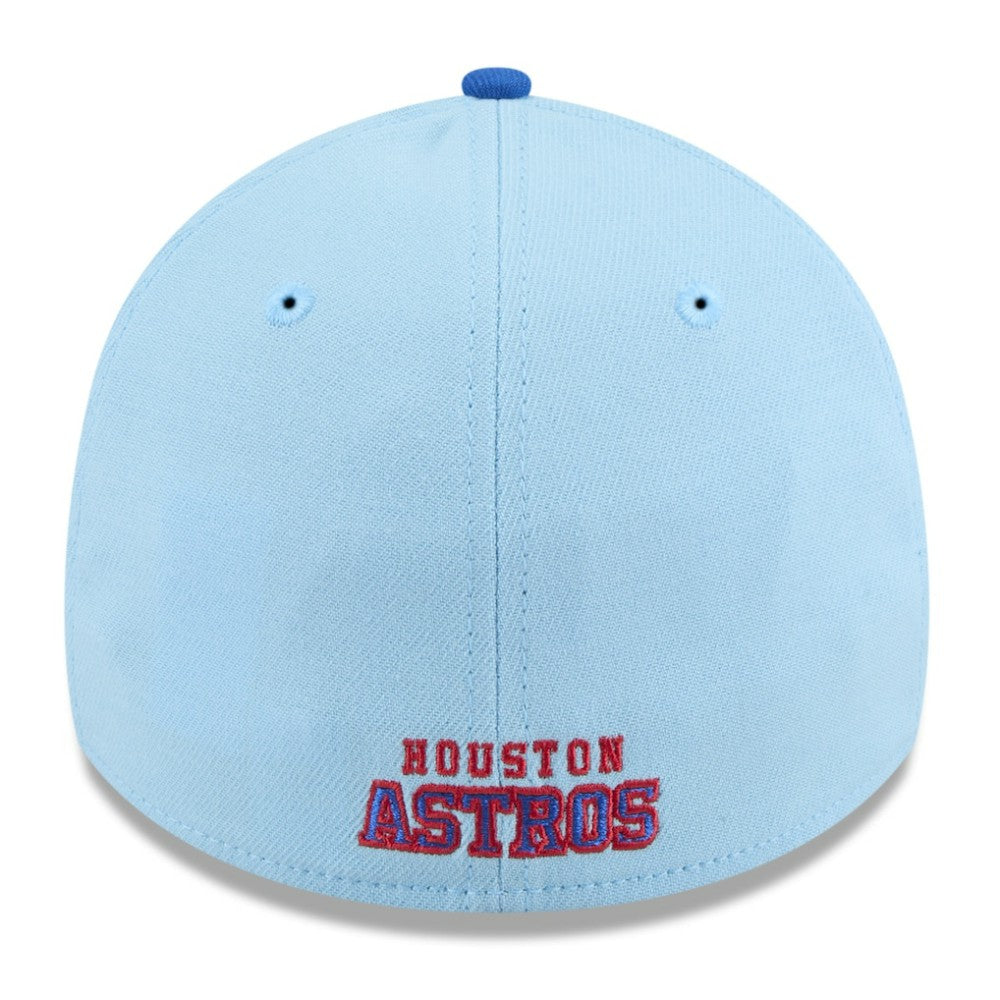 Houston Astros 2025 Fourth of July 39THIRTY Flex Hat Light Blue/Blue
