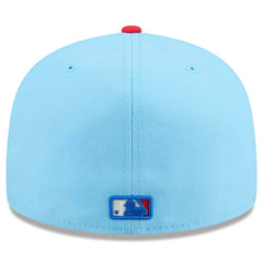 Chicago White Sox 2025 Fourth of July 59FIFTY Fitted Hat Light Blue/Red