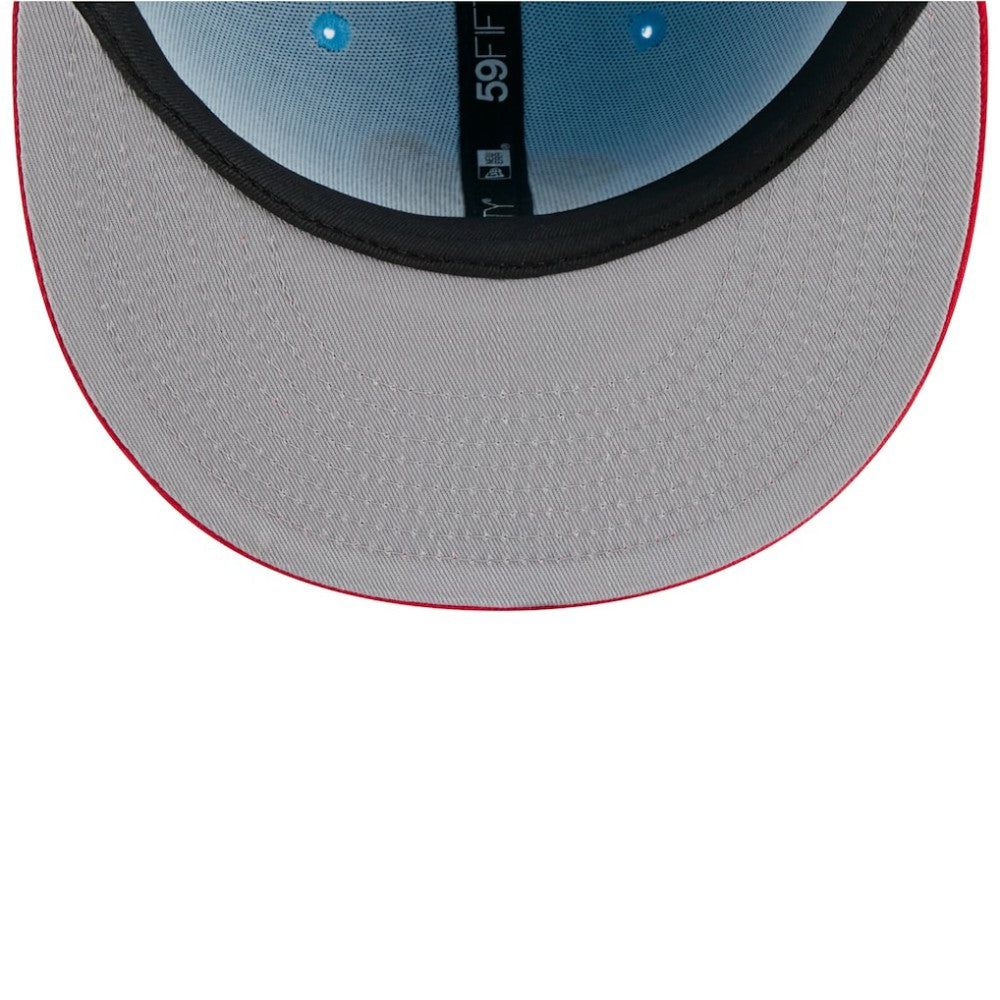Washington Nationals 2025 Fourth of July 59FIFTY Fitted Hat Light Blue/Red