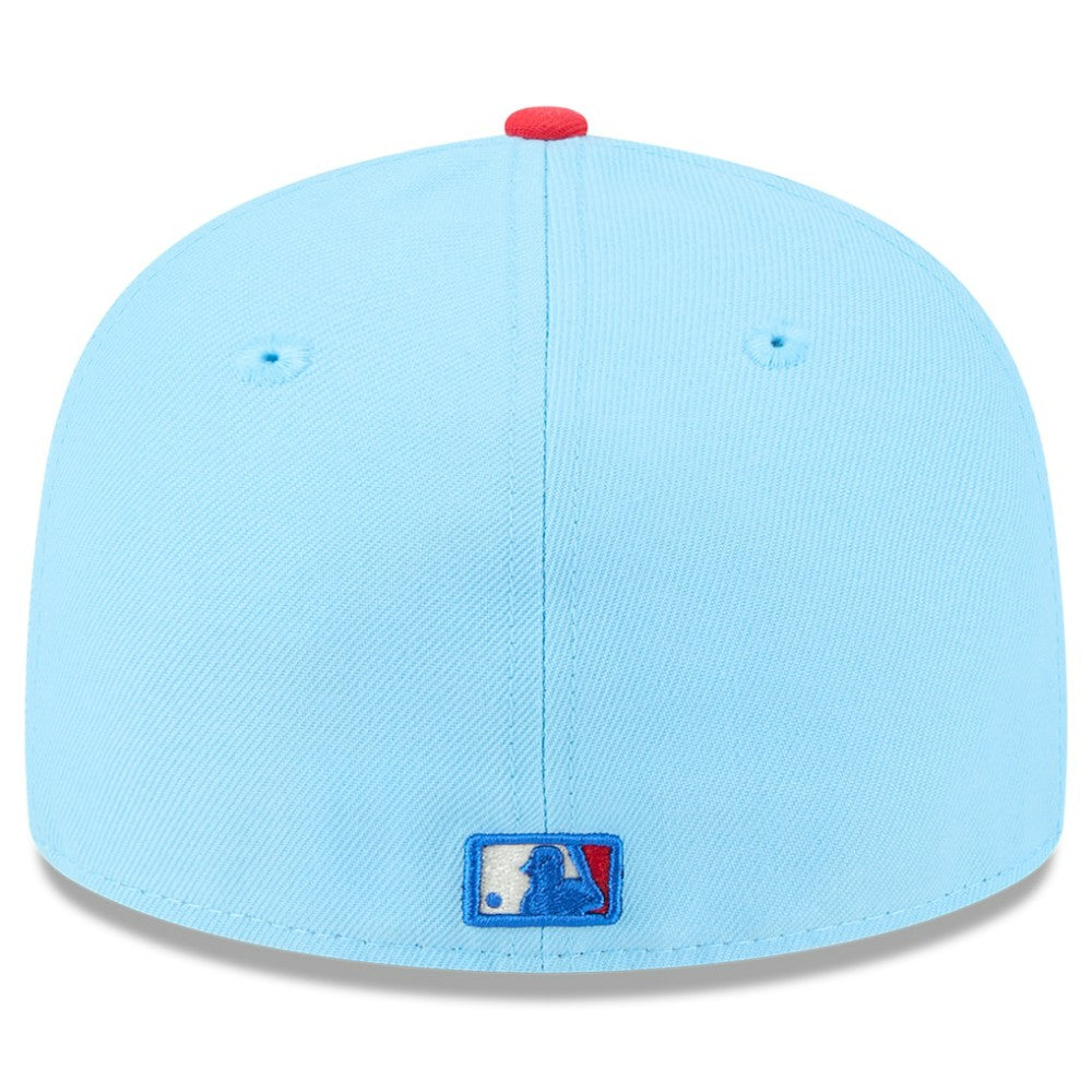 Washington Nationals 2025 Fourth of July Low Profile 59FIFTY Fitted Hat Light Blue/Red