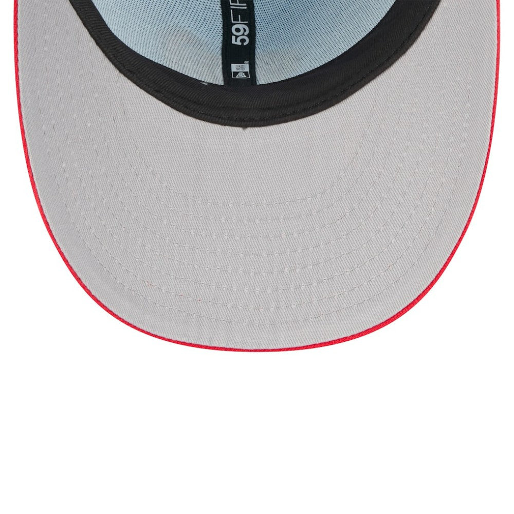 Washington Nationals 2025 Fourth of July Low Profile 59FIFTY Fitted Hat Light Blue/Red