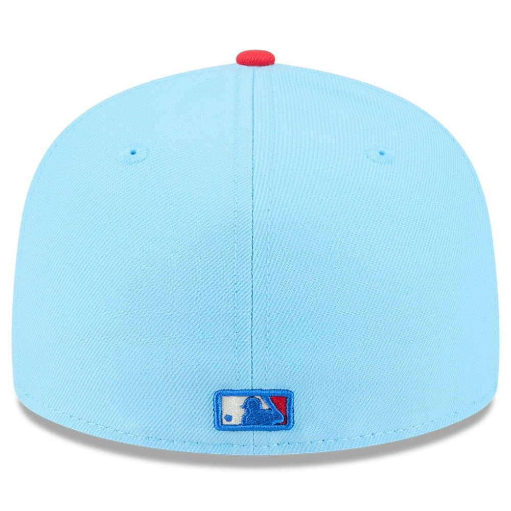 San Francisco Giants 2025 Fourth of July Low Profile 59FIFTY Fitted Hat Light Blue/Red