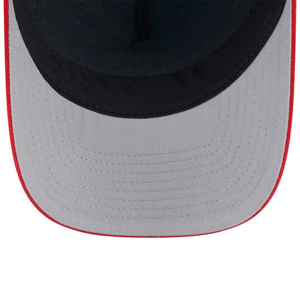 San Francisco Giants 2025 Fourth of July 9FORTY A-Frame M-Crown Adjustable Trucker Hat Light Blue/Red