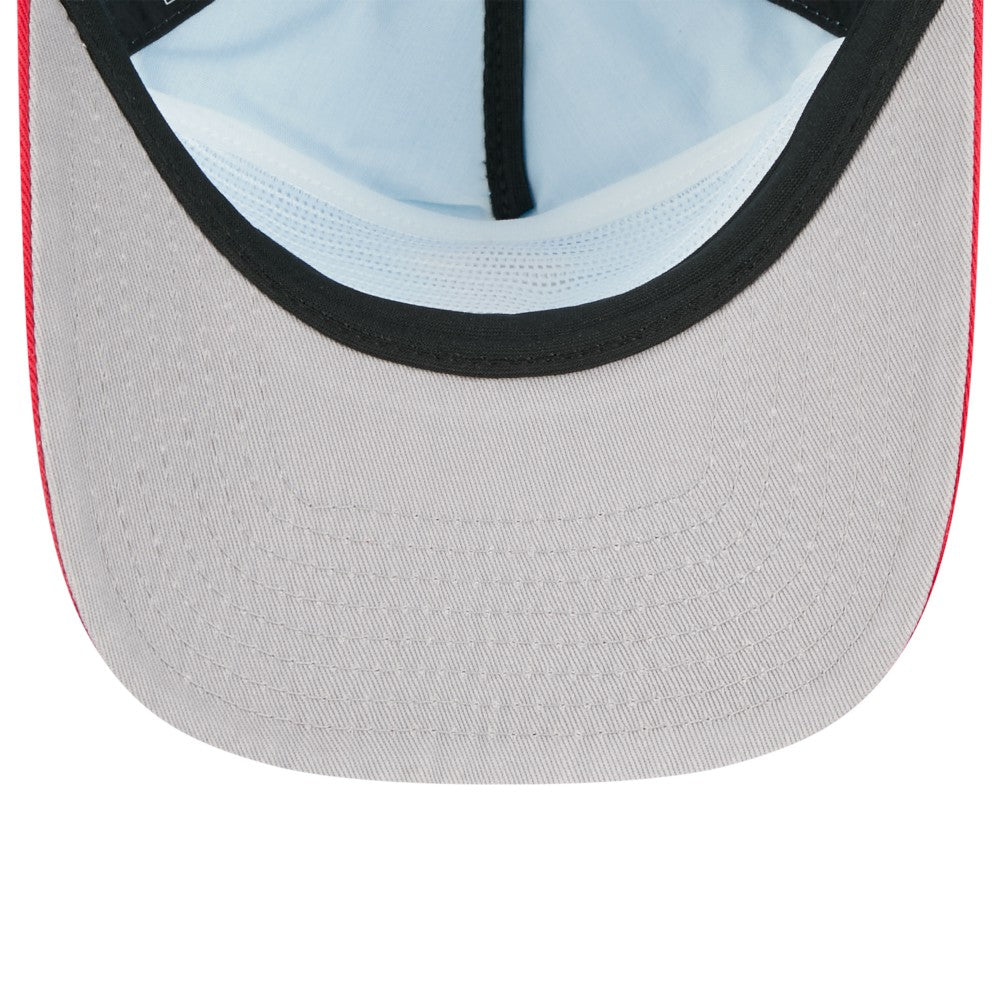 Los Angeles Angels 2025 Fourth of July Golfer Snapback Hat Light Blue/Red