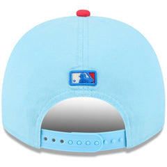 Athletics 2025 Fourth of July Golfer Snapback Hat Light Blue/Red