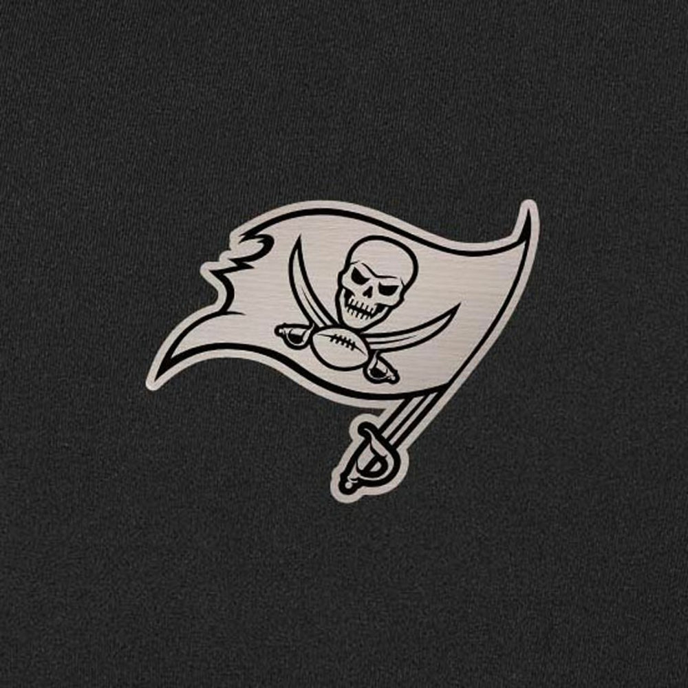 Tampa Bay Buccaneers Antigua Content Quarter-Zip Pullover Top - Black outlet