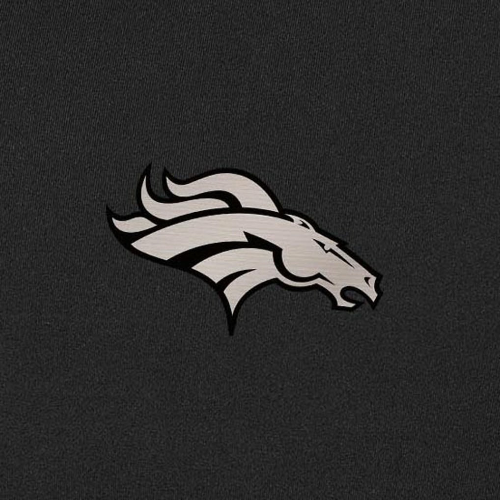 Denver Broncos Antigua Content Quarter-Zip Pullover Top - Black for sale