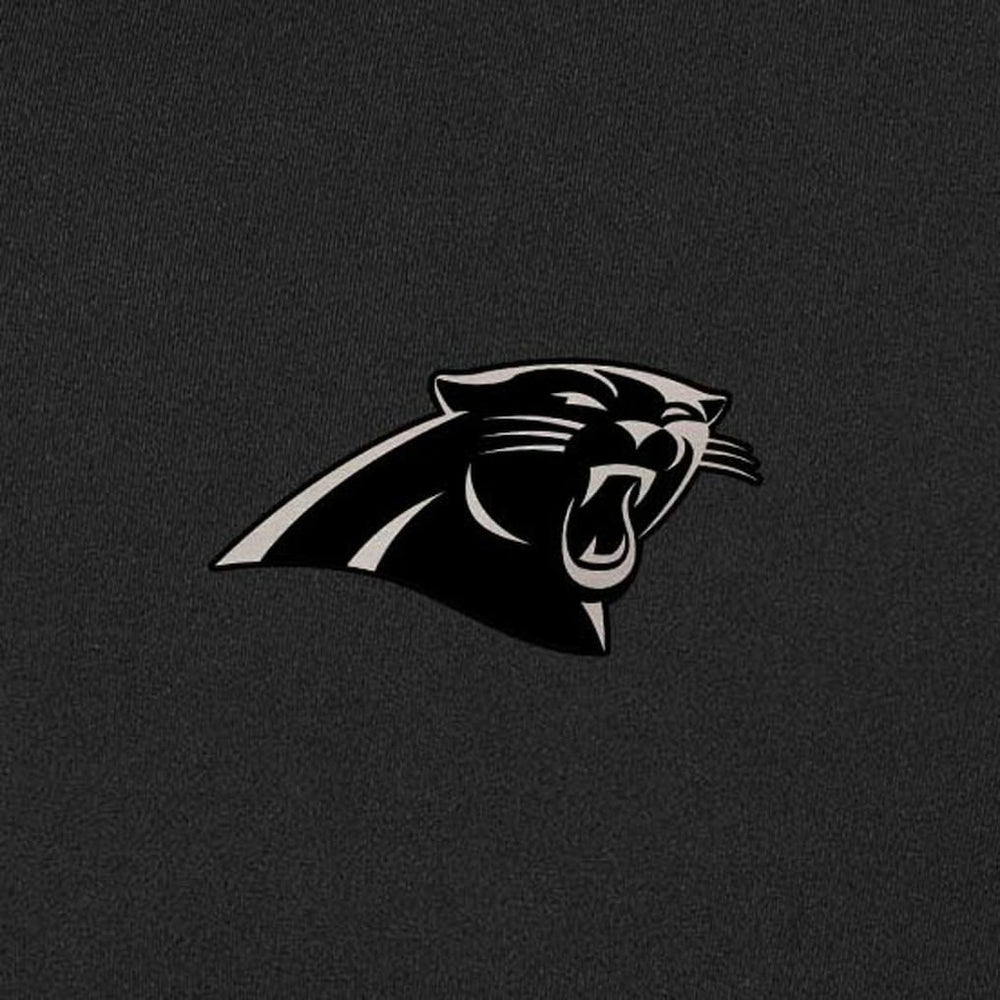 Carolina Panthers Antigua Content Quarter-Zip Pullover Top - Black on sale