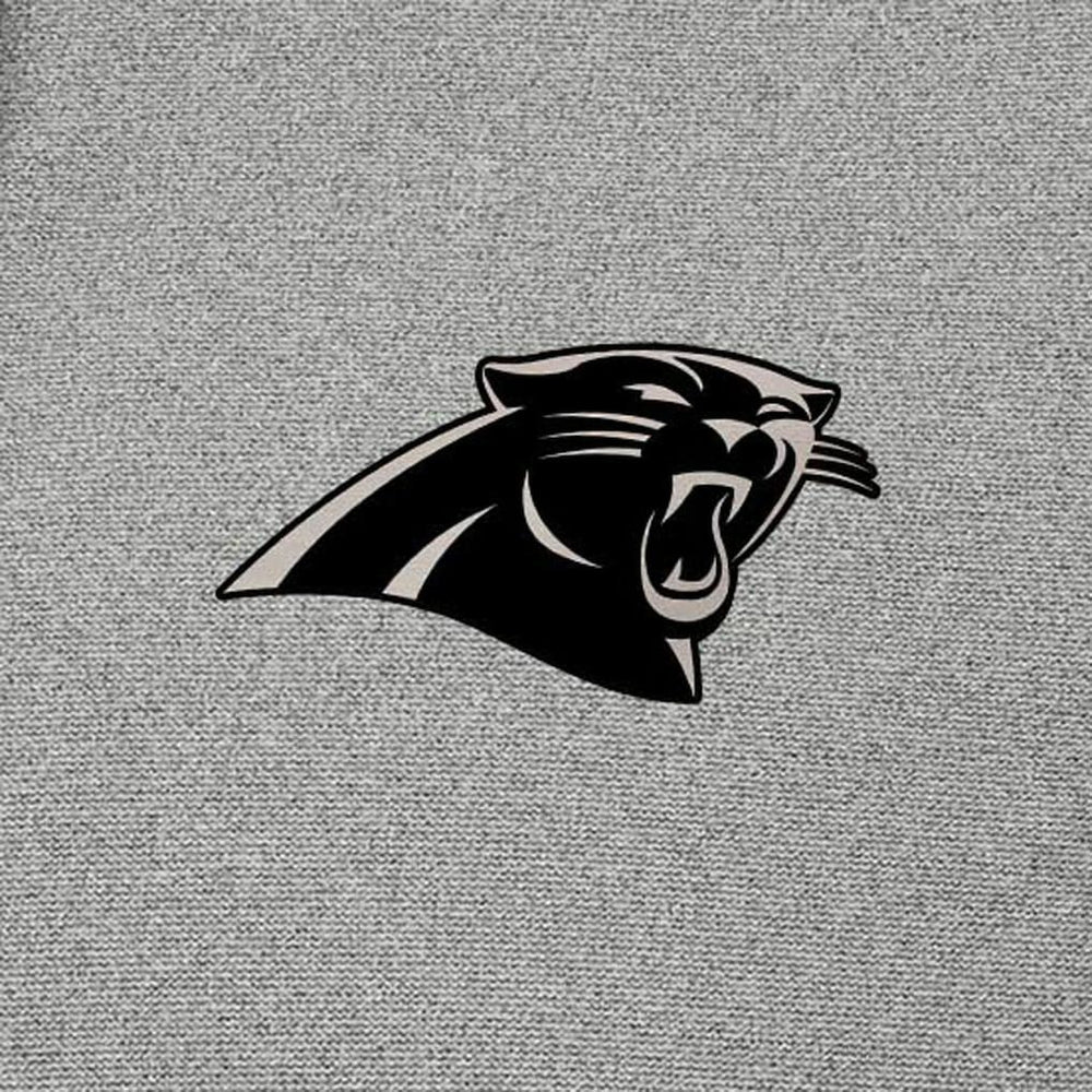 Carolina Panthers Antigua Effortless Full-Zip Hoodie Jacket - Heather Gray on sale