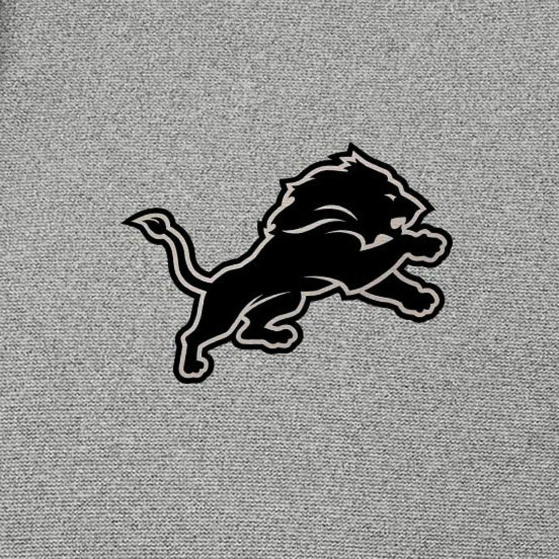 Detroit Lions Antigua Effortless Full-Zip Hoodie Jacket - Heather Gray for sale