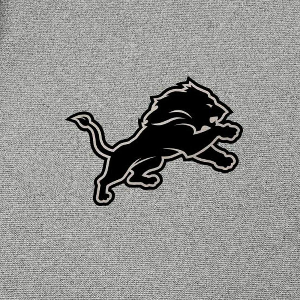 Detroit Lions Antigua Effortless Full-Zip Hoodie Jacket - Heather Gray for sale