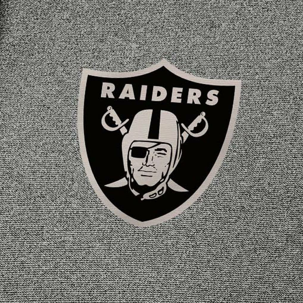 Las Vegas Raiders Antigua Effortless Full-Zip Hoodie Jacket - Heather Black cheap