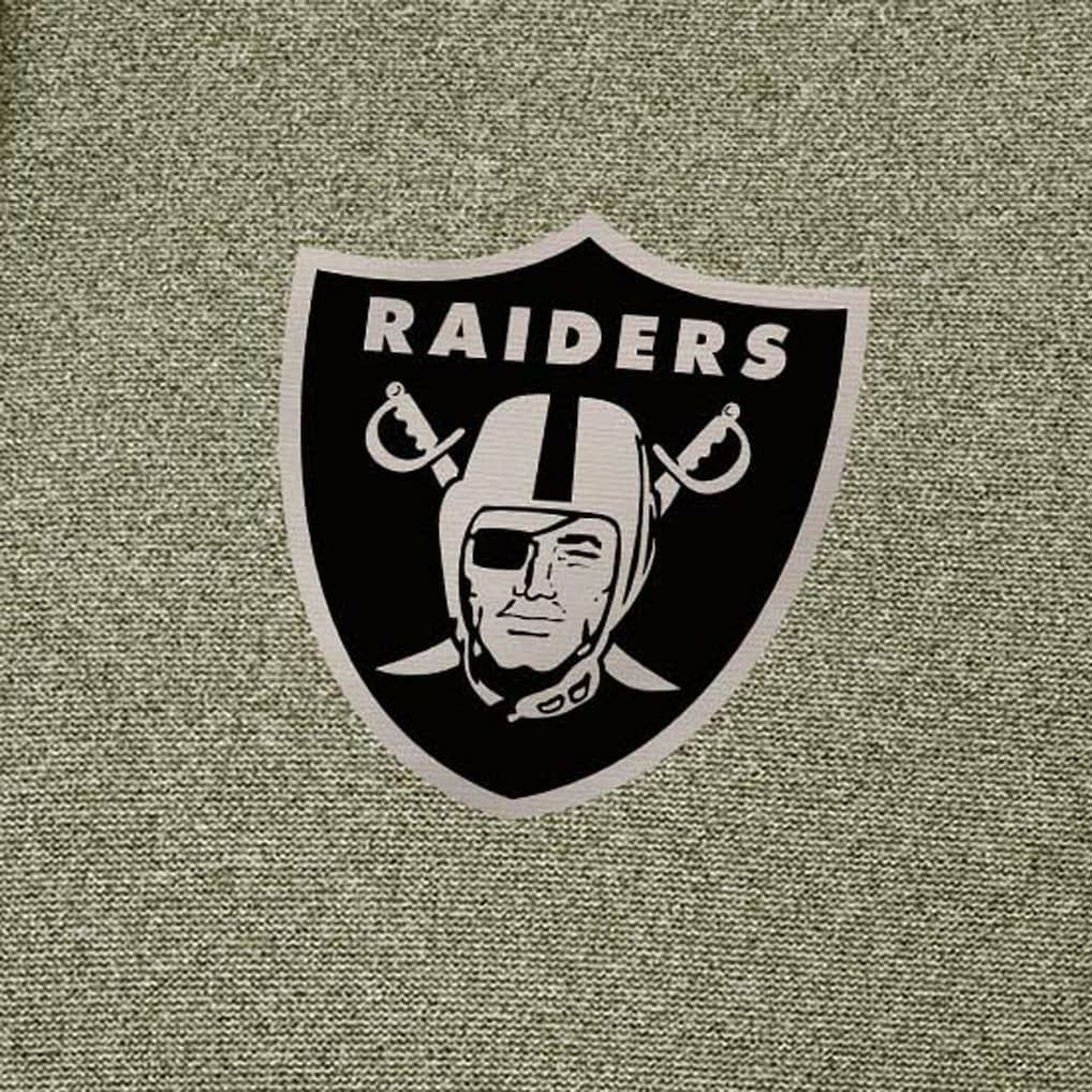 Las Vegas Raiders Antigua Effortless Full-Zip Hoodie Jacket - Olive on sale
