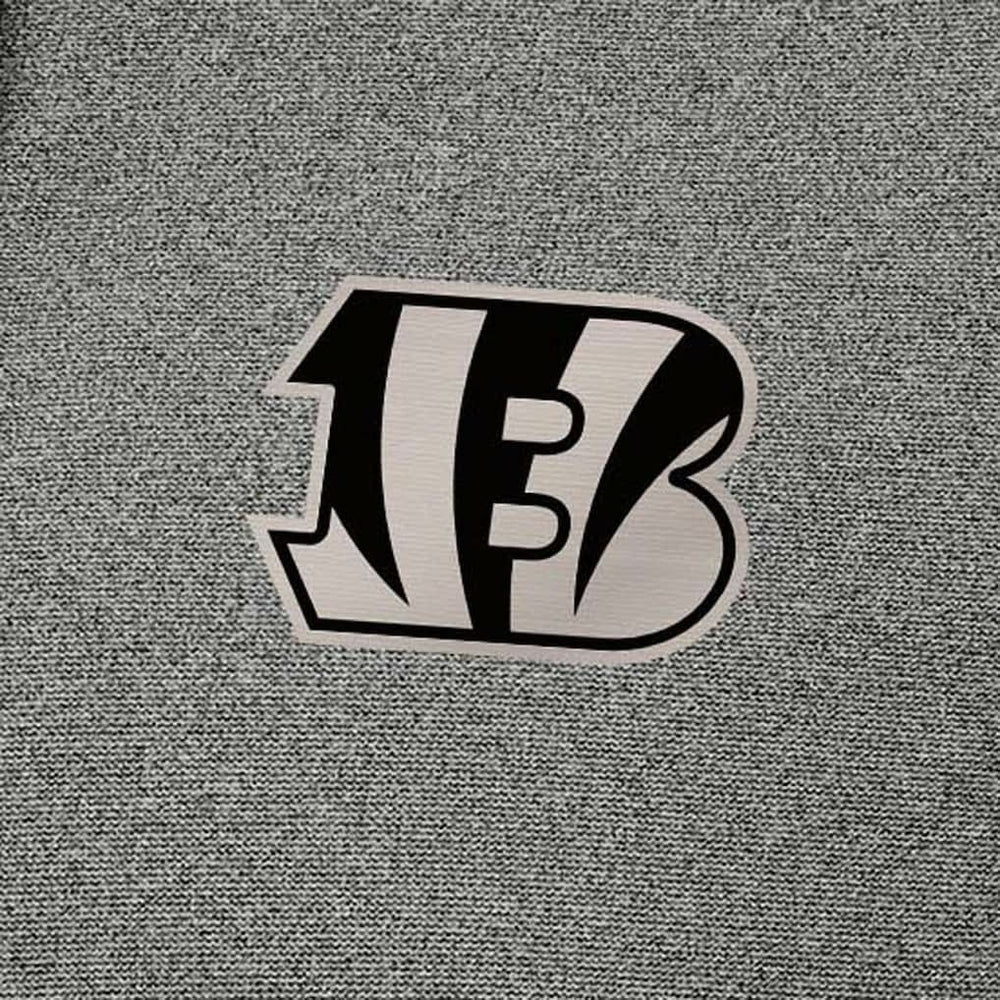 Cincinnati Bengals Antigua Effortless Full-Zip Hoodie Jacket - Heather Black outlet