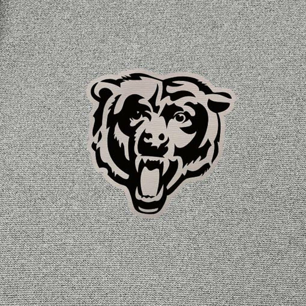 Chicago Bears Antigua Effortless Full-Zip Hoodie Jacket - Heather Gray discount