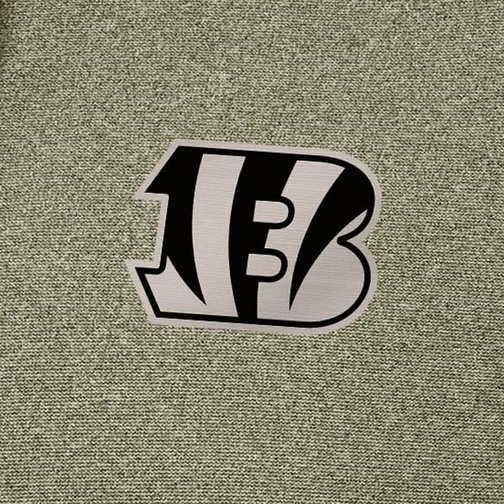 Cincinnati Bengals Antigua Effortless Full-Zip Hoodie Jacket - Olive for sale