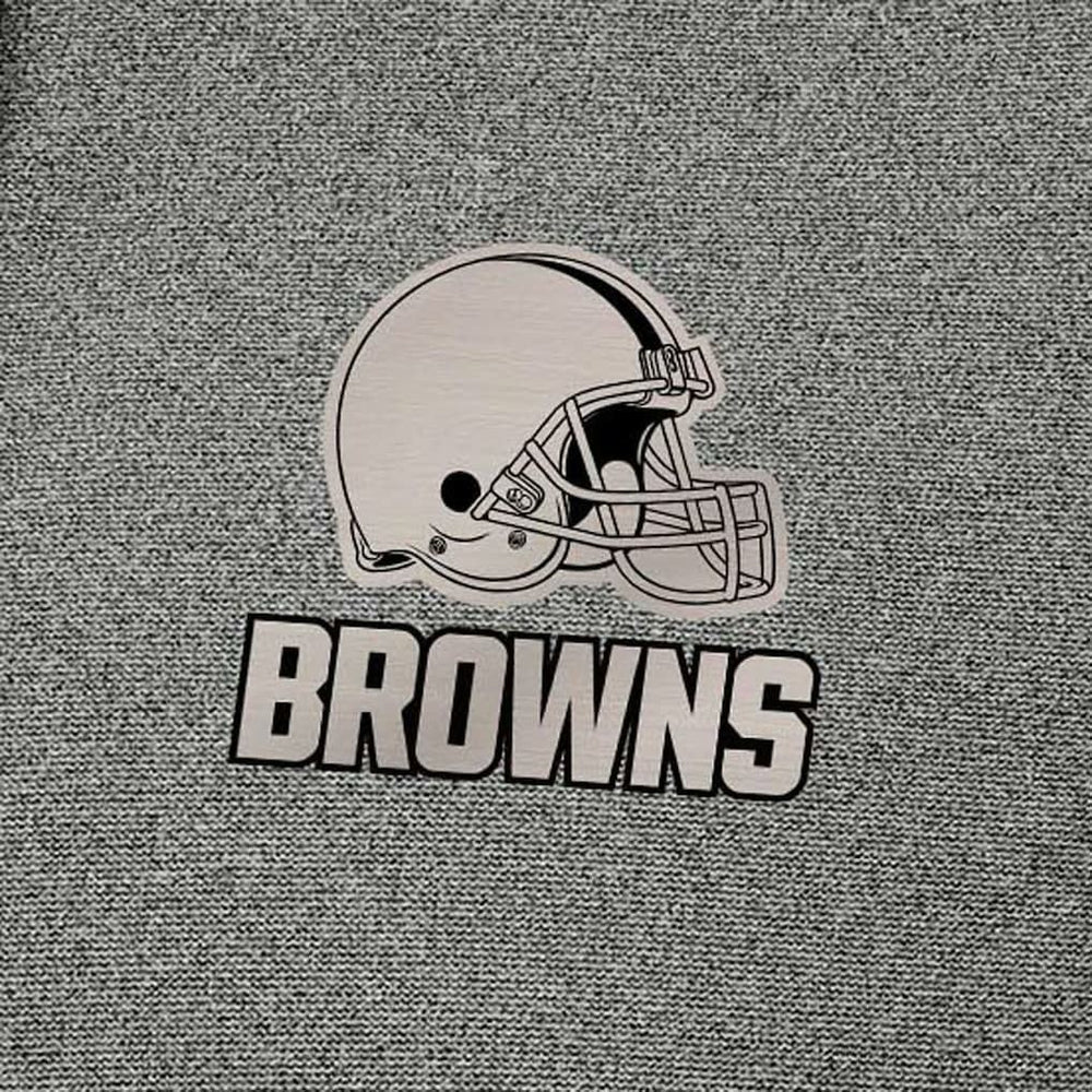 Cleveland Browns Antigua Effortless Full-Zip Hoodie Jacket - Heather Black sale