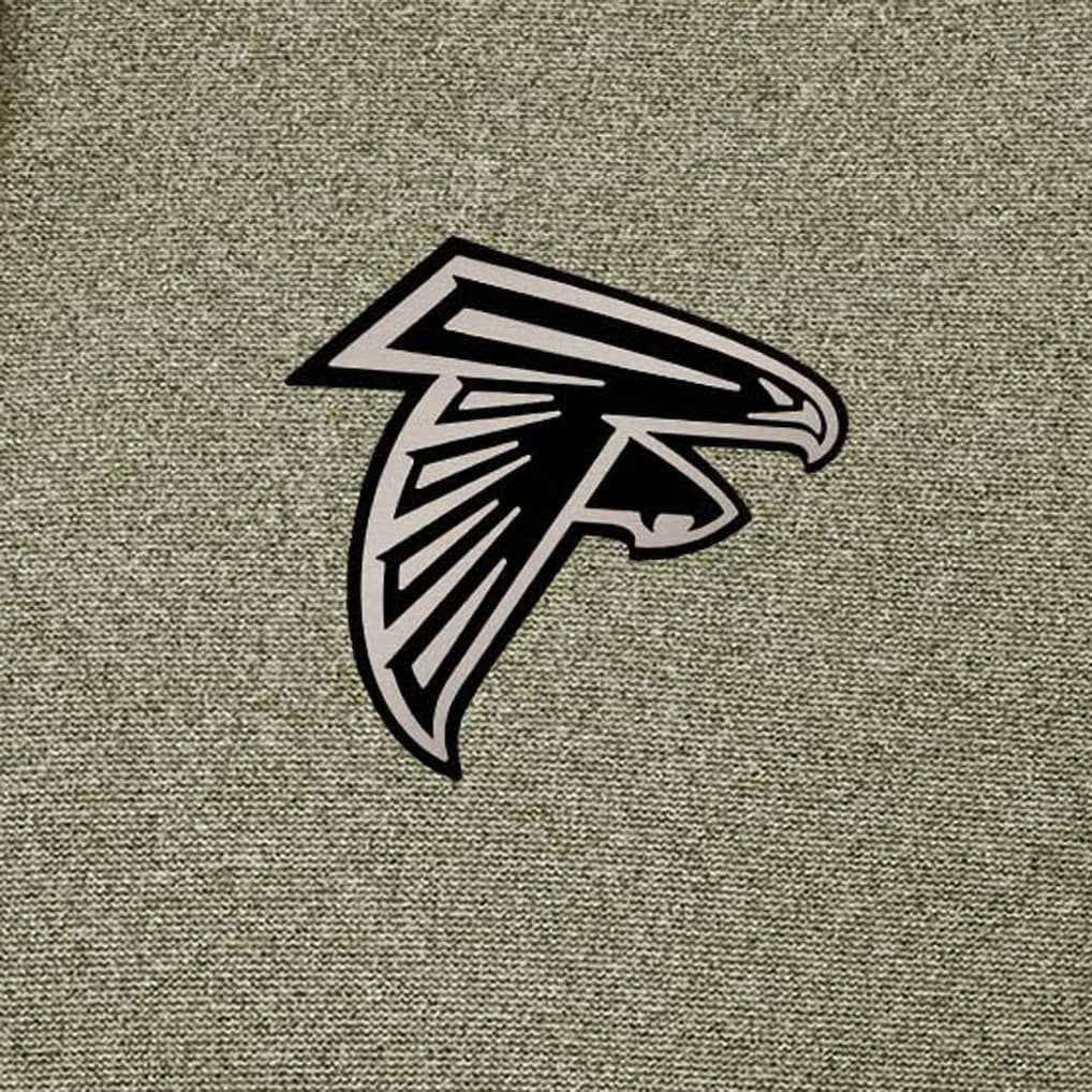 Atlanta Falcons Antigua Effortless Full-Zip Hoodie Jacket - Olive outlet