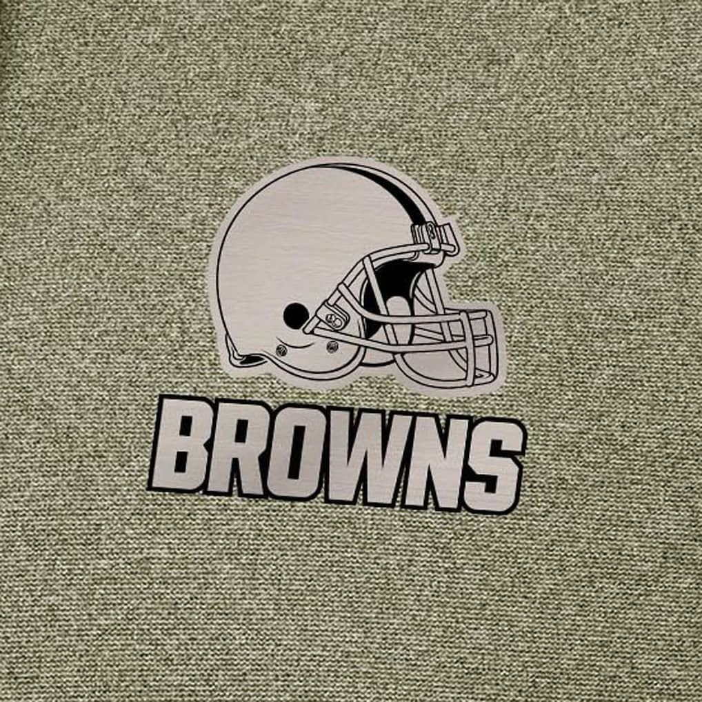 Cleveland Browns Antigua Effortless Full-Zip Hoodie Jacket - Olive for sale