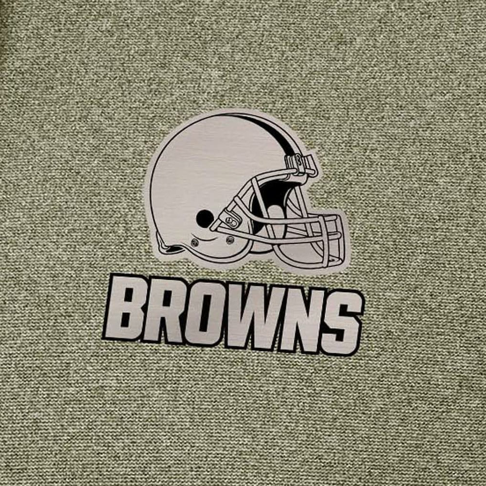 Cleveland Browns Antigua Effortless Full-Zip Hoodie Jacket - Olive for sale