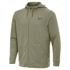 New York Jets Antigua Effortless Full-Zip Hoodie Jacket - Olive online