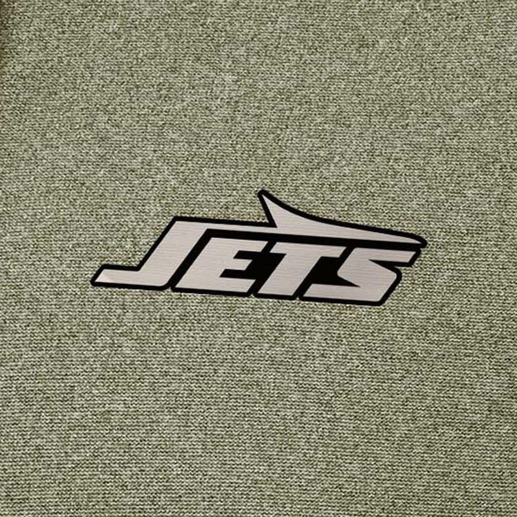 New York Jets Antigua Effortless Full-Zip Hoodie Jacket - Olive online