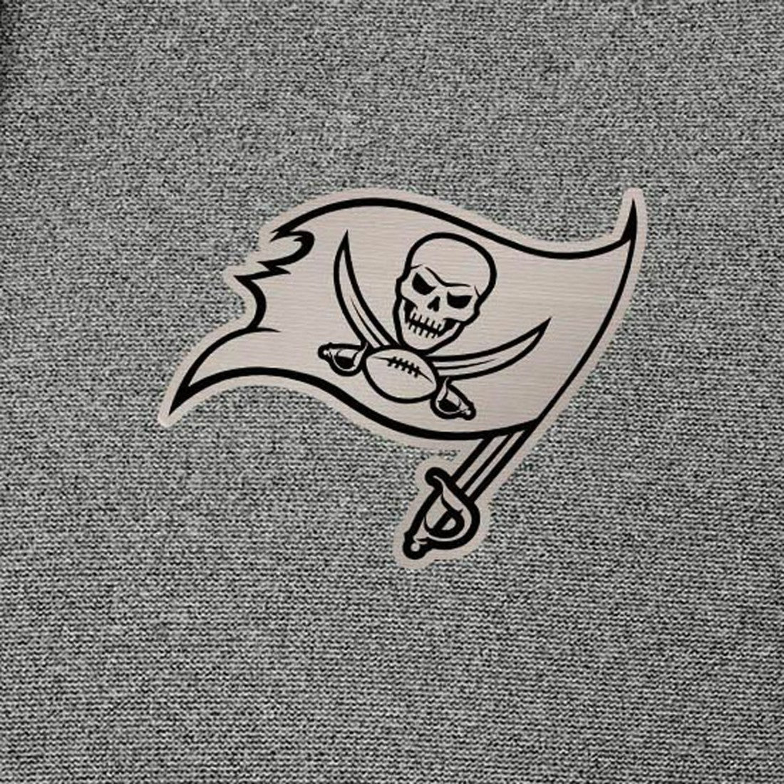 Tampa Bay Buccaneers Antigua Effortless Full-Zip Hoodie Jacket - Heather Black cheap