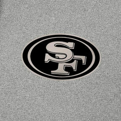 San Francisco 49ers Antigua Effortless Full-Zip Hoodie Jacket - Heather Gray cheap