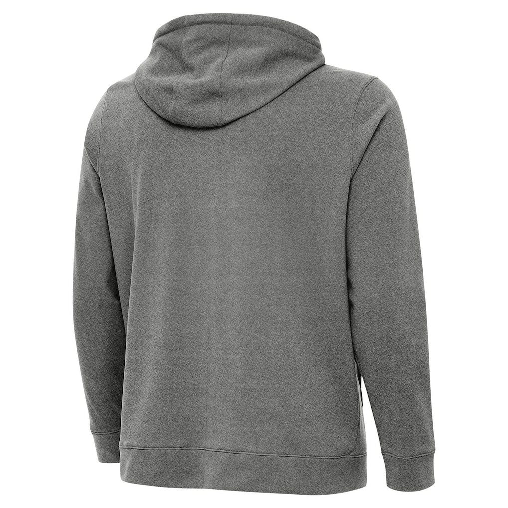 San Francisco 49ers Antigua Effortless Full-Zip Hoodie Jacket - Heather Black online