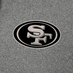 San Francisco 49ers Antigua Effortless Full-Zip Hoodie Jacket - Heather Black online