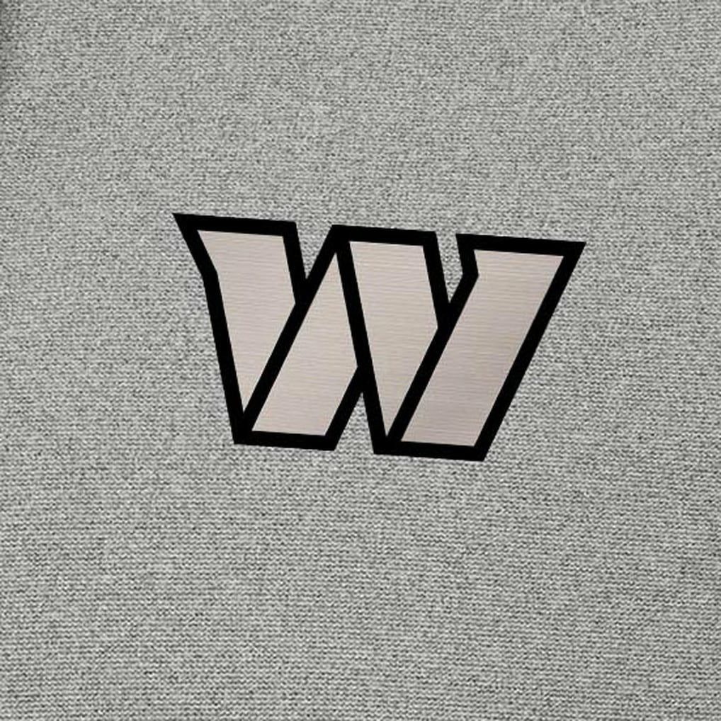 Washington Commanders Antigua Effortless Full-Zip Hoodie Jacket - Heather Gray for sale