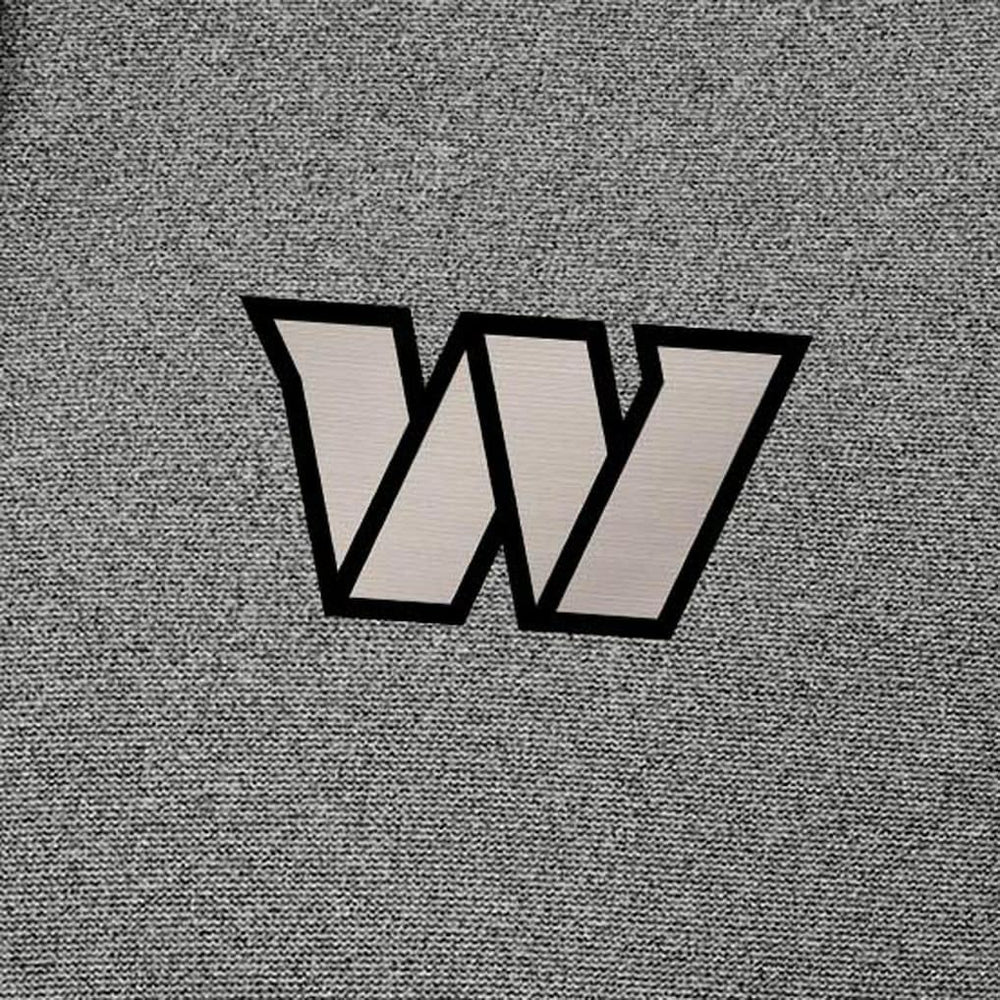 Washington Commanders Antigua Effortless Full-Zip Hoodie Jacket - Heather Black on sale