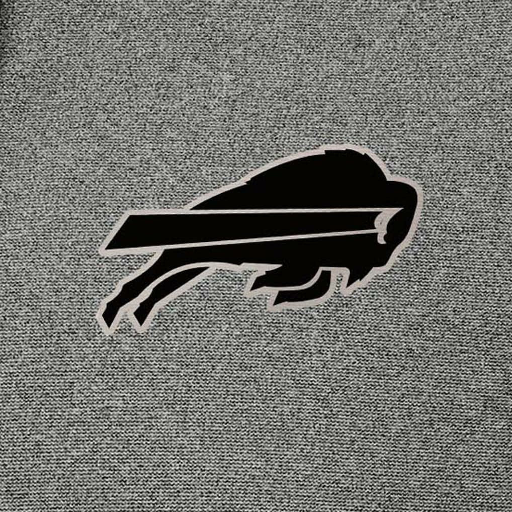 Buffalo Bills Antigua Effortless Full-Zip Hoodie Jacket - Heather Black sale