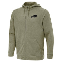 Buffalo Bills Antigua Effortless Full-Zip Hoodie Jacket - Olive cheap