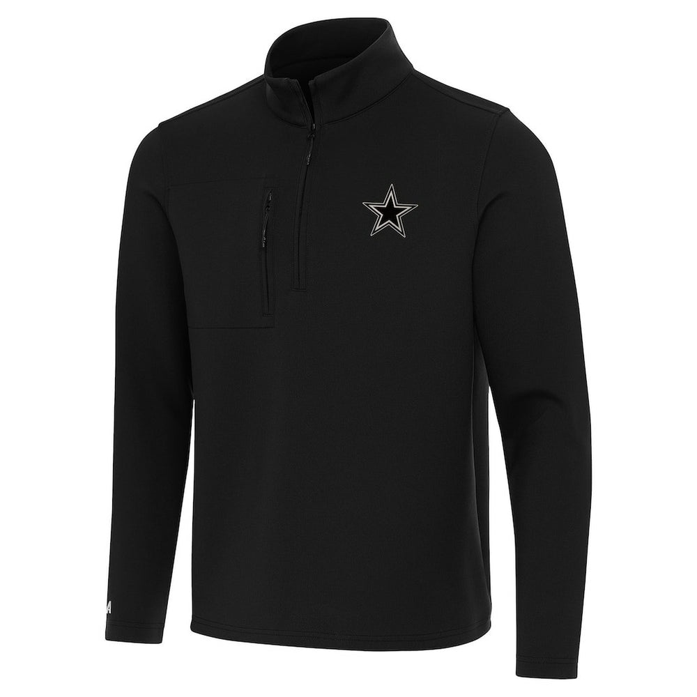 Dallas Cowboys Antigua Insider Quarter-Zip Jacket - Black outlet