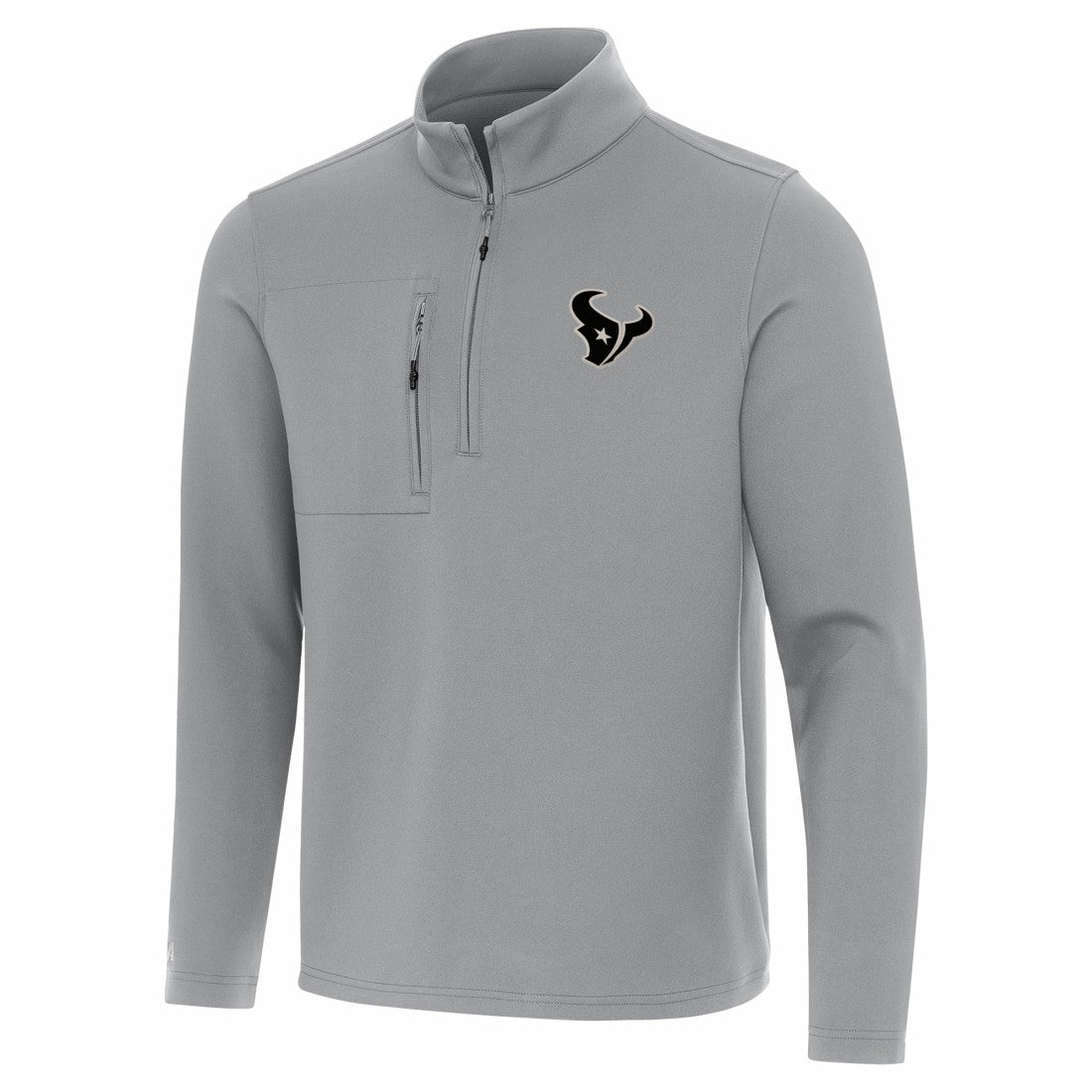 Houston Texans Antigua Insider Quarter-Zip Jacket - Gray on sale
