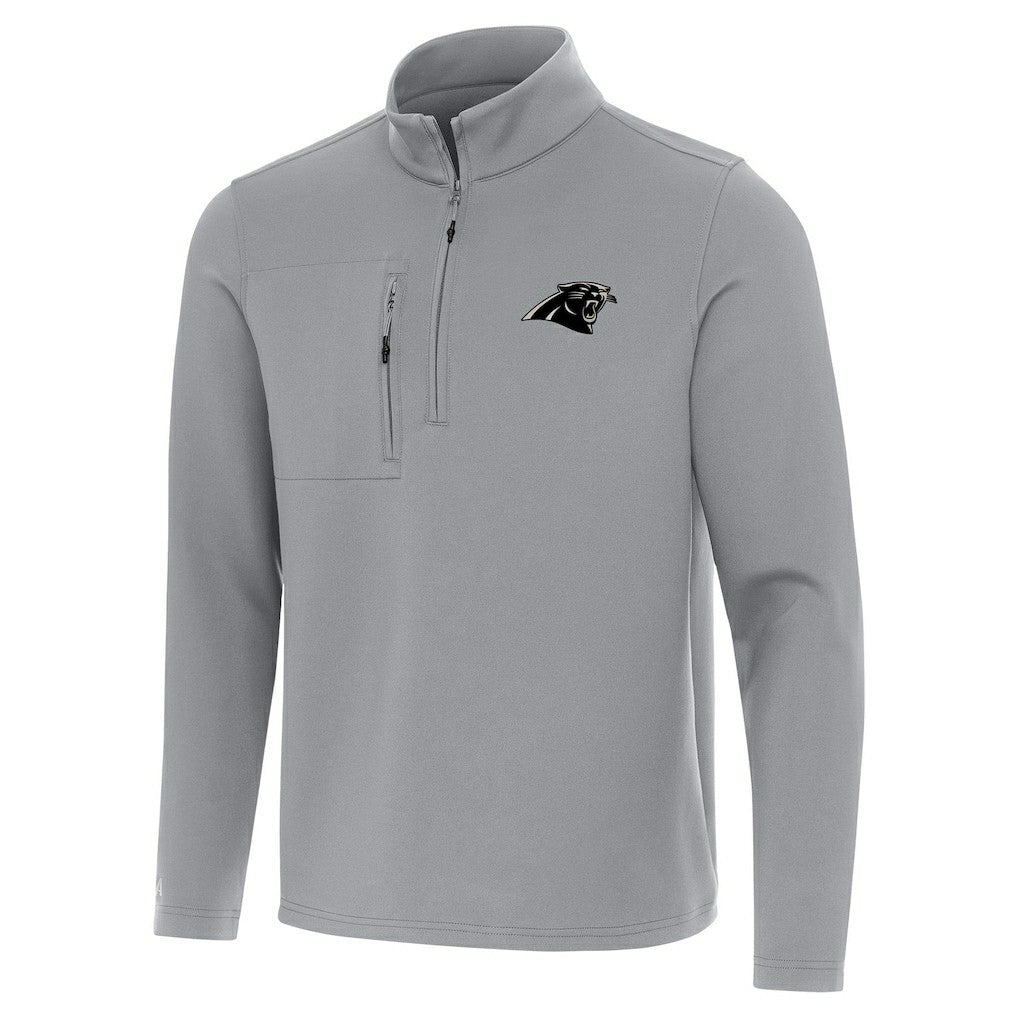 Carolina Panthers Antigua Insider Quarter-Zip Jacket - Gray for sale
