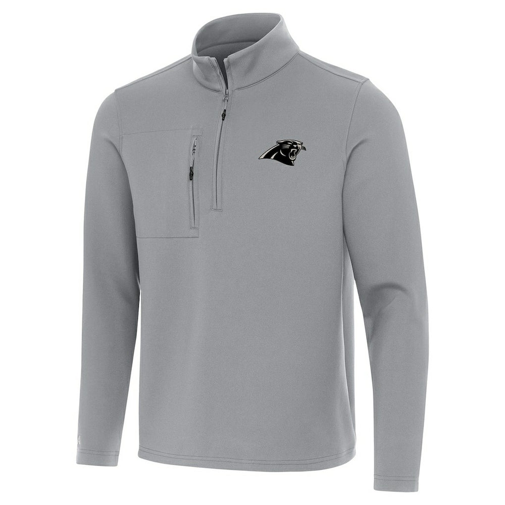 Carolina Panthers Antigua Insider Quarter-Zip Jacket - Gray for sale