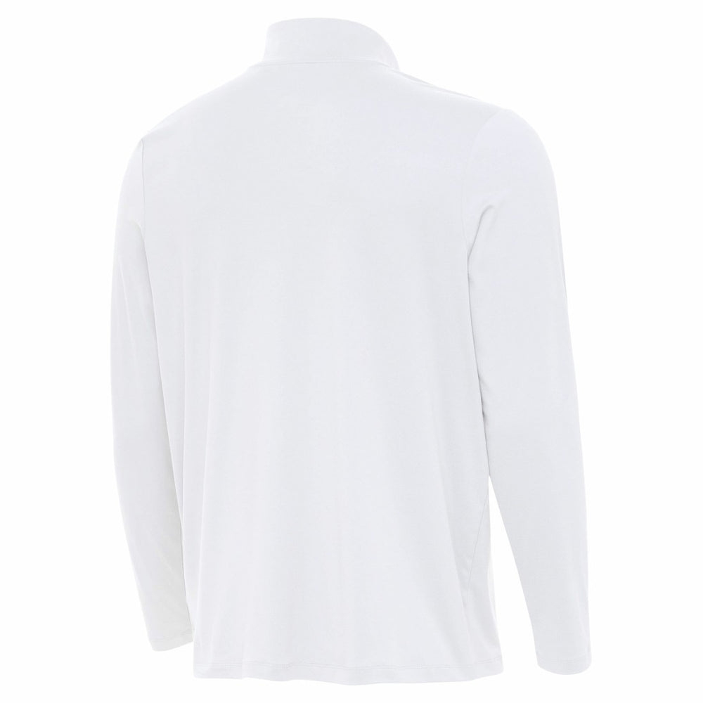 Denver Broncos Antigua Reprocess Quarter-Zip Top - White sale