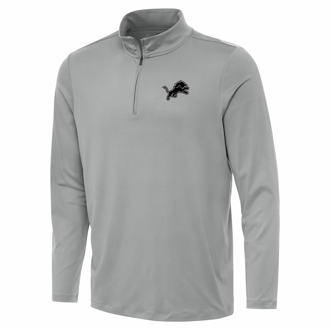 Detroit Lions Antigua Reprocess Quarter-Zip Top - Gray discount