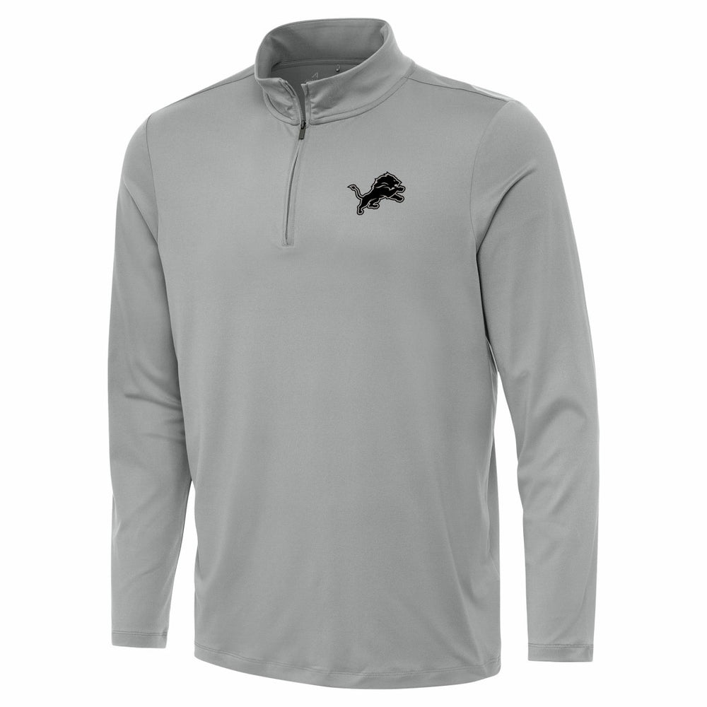 Detroit Lions Antigua Reprocess Quarter-Zip Top - Gray discount